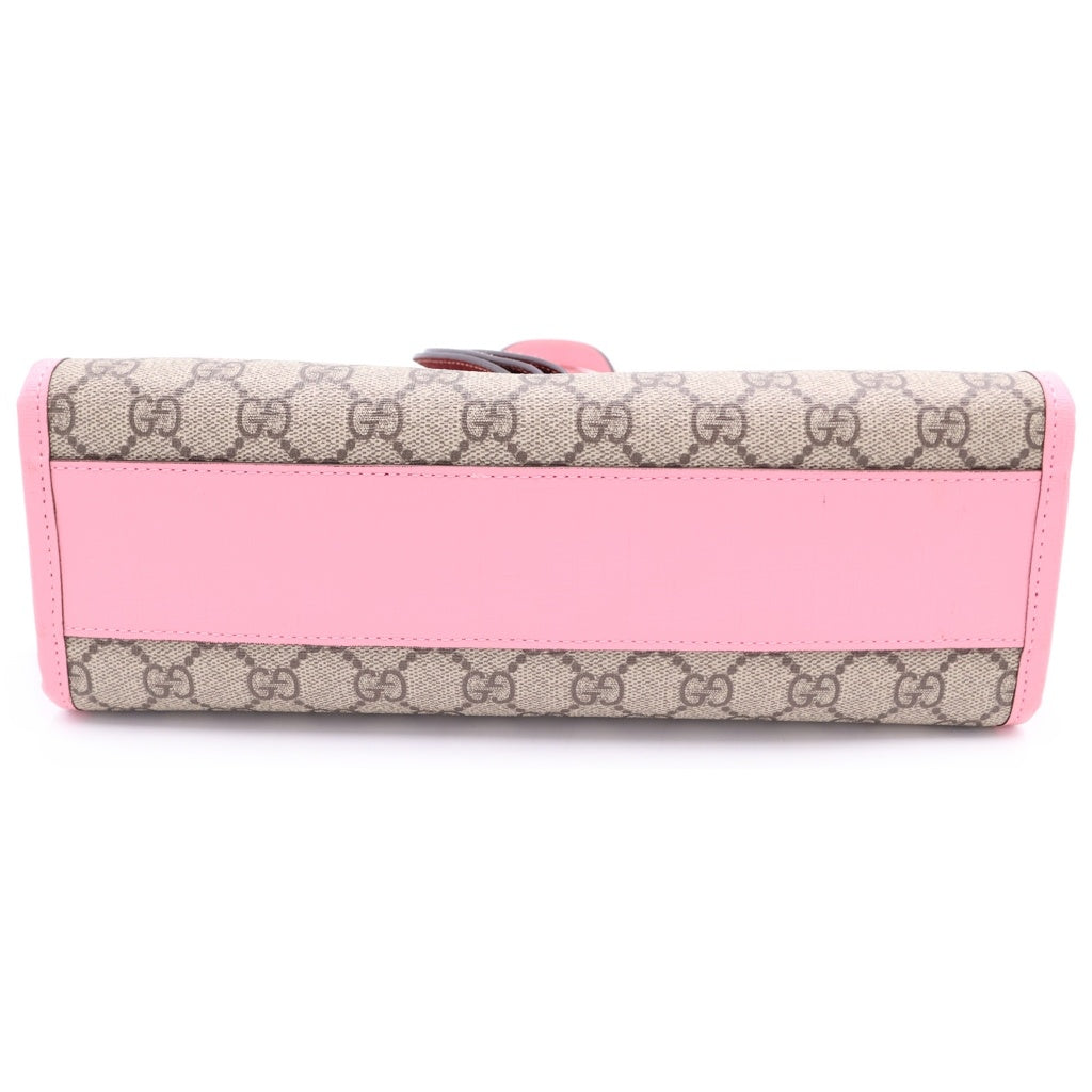 GUCCI(グッチ) GG Supreme 3D Strawberry Hand Bag GGスプリーム ストロベリー ハンドバッグ ベージュ 630589 レディース