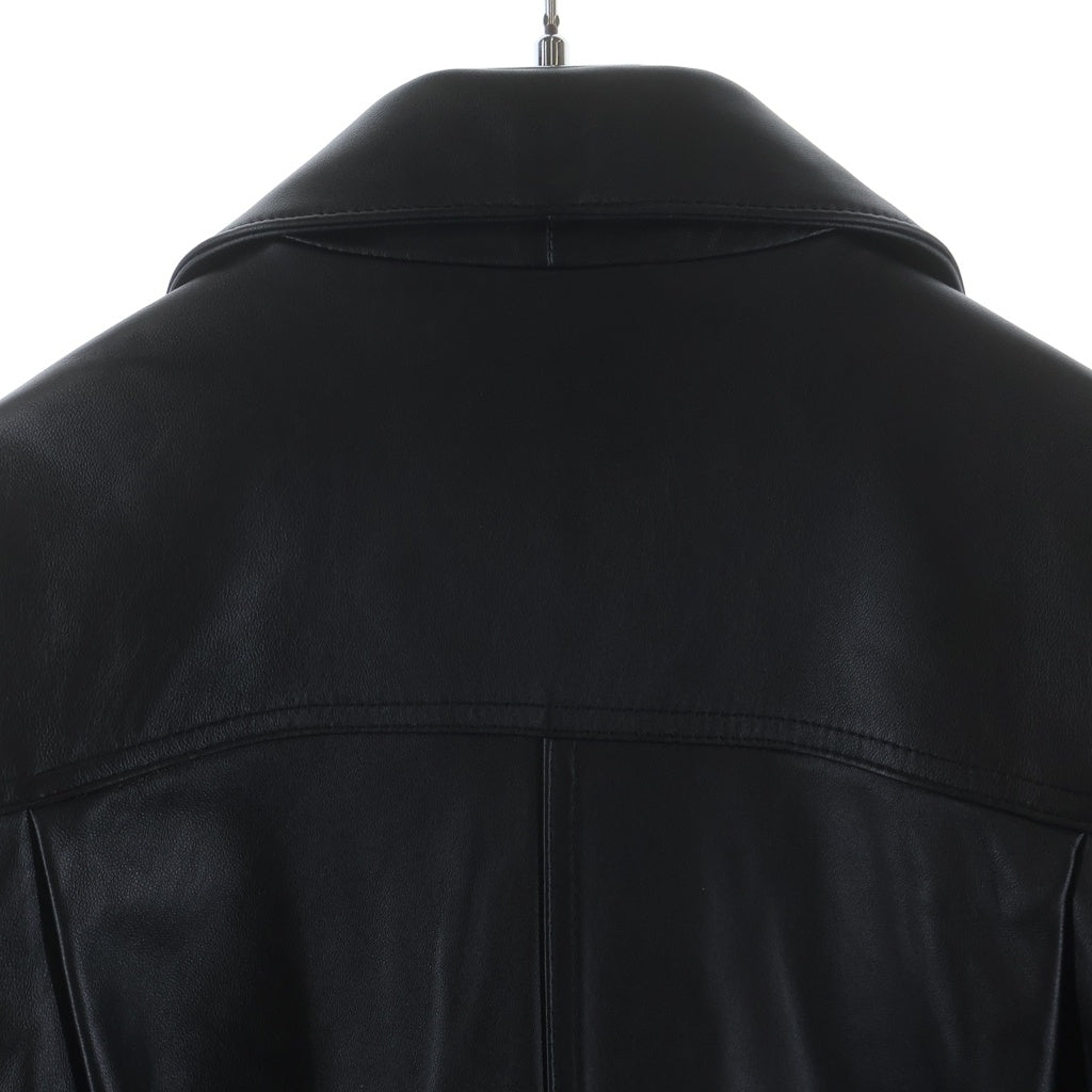 Levi's premium(リーバイスプレミアム) BLACK TYPE2 TRUCKER LEATHER JACKET タイプ2 レザートラッカージャケット ブラック PC9-005ZA-0000