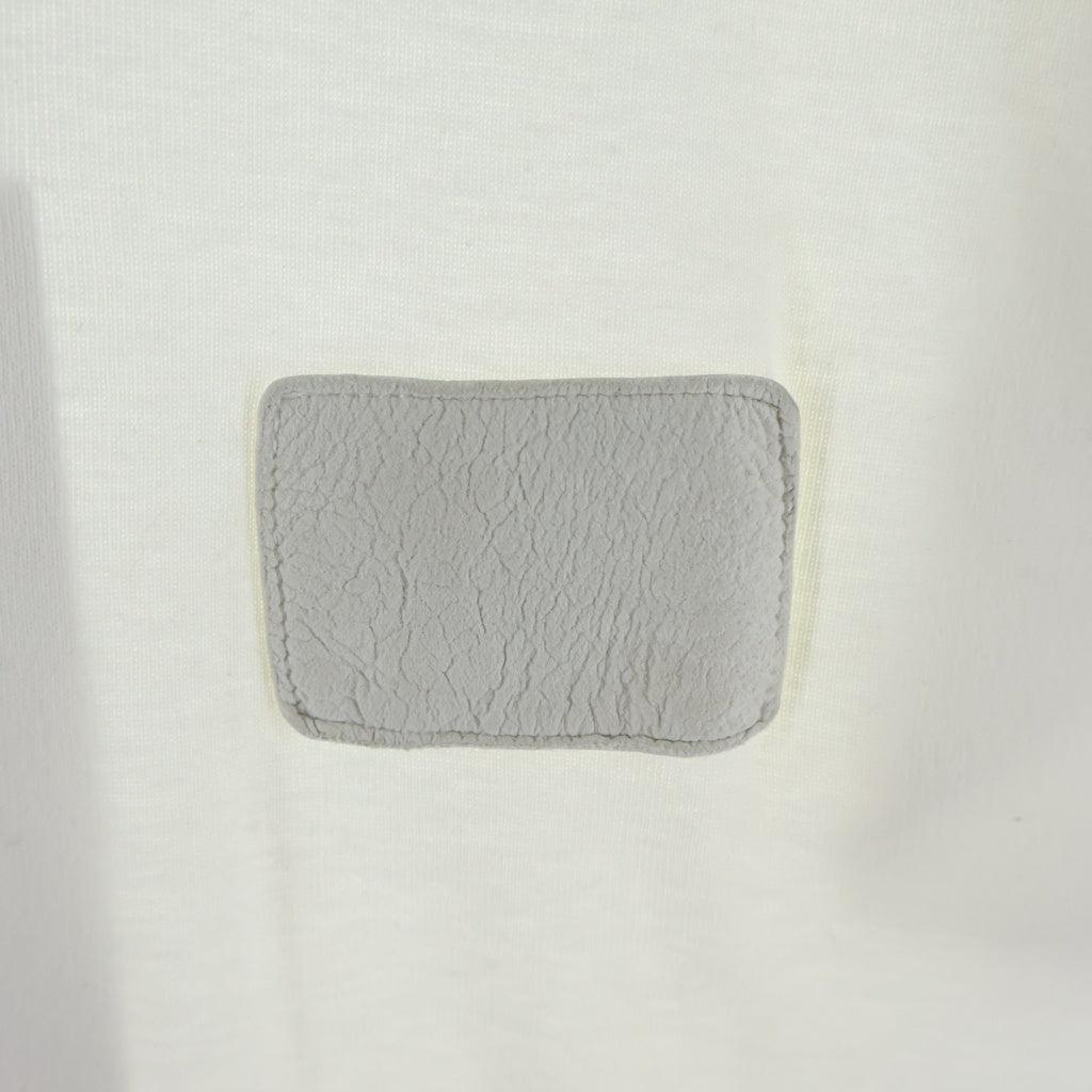 Maison Martin Margiela(メゾンマルタンマルジェラ) 02SS 0 10 ARTISANAL PATCH TEE E02 11X197 アーティザナル パッチ 半袖Tシャツ ホワイト
