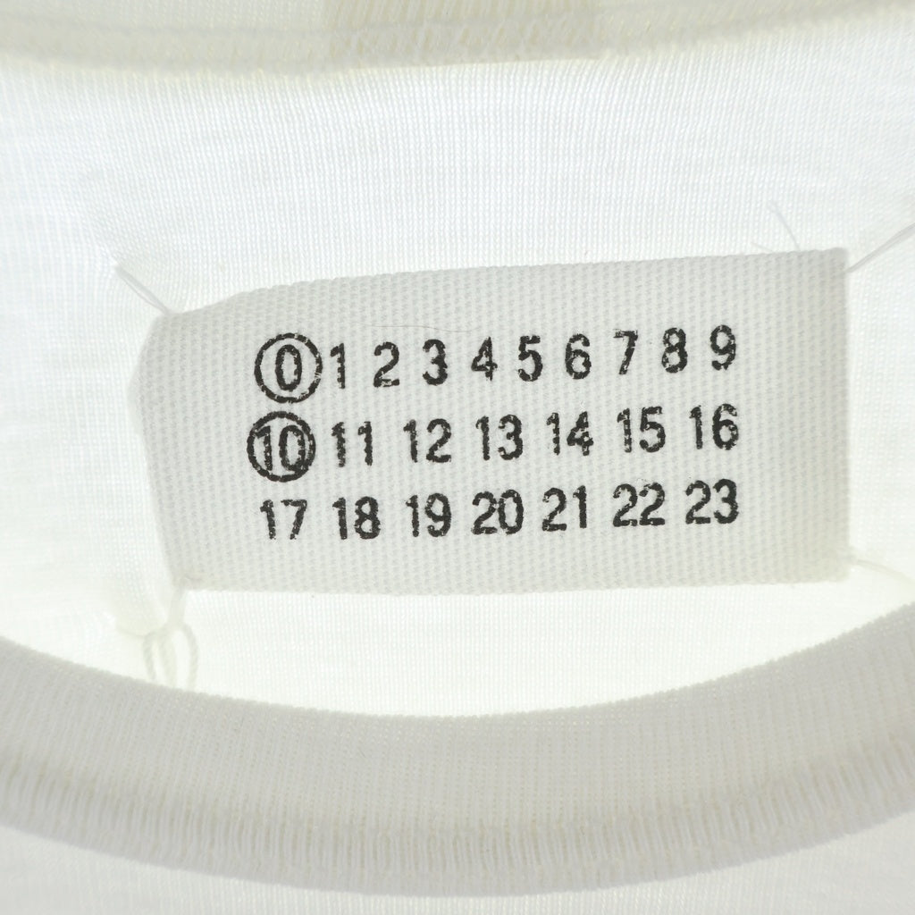 Maison Martin Margiela(メゾンマルタンマルジェラ) 02SS 0 10 ARTISANAL PATCH TEE E02 11X197 アーティザナル パッチ 半袖Tシャツ ホワイト
