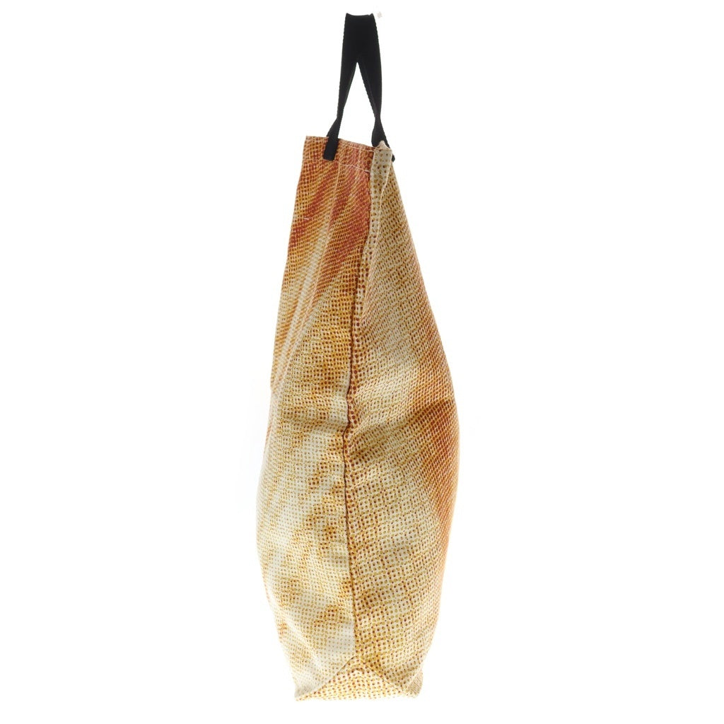 Maison Martin Margiela(メゾンマルタンマルジェラ) 04SS Face Tote Bag フェイス 総柄トートバッグ オレンジ