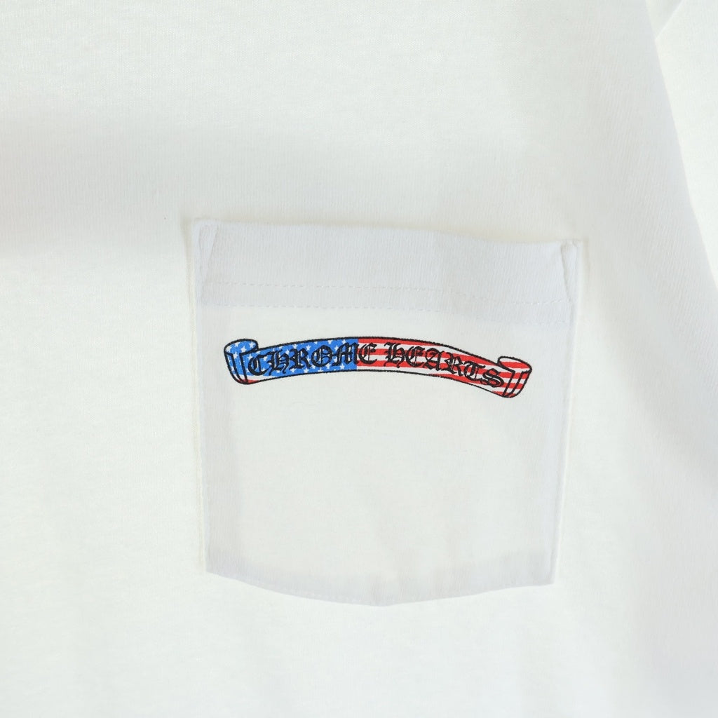 CHROME HEARTS(クロムハーツ) ×MATTY BOY AMERICA S/S T-SHIRT マッティボーイ 半袖Tシャツ ホワイト