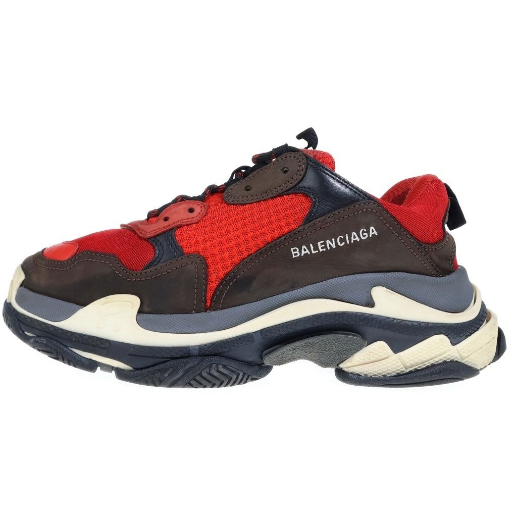 BALENCIAGA(バレンシアガ) Triple S Sneaker トリプルS ローカットスニーカー レッド 516440