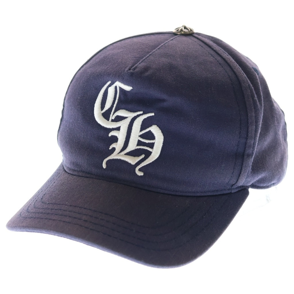 CHROME HEARTS(クロムハーツ) CH TRUCKER CAP CHロゴ刺繍 トラッカーキャップ 帽子 ネイビー