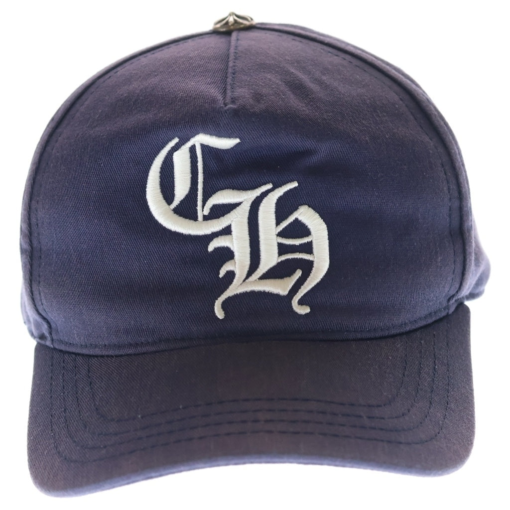CHROME HEARTS(クロムハーツ) CH TRUCKER CAP CHロゴ刺繍 トラッカーキャップ 帽子 ネイビー