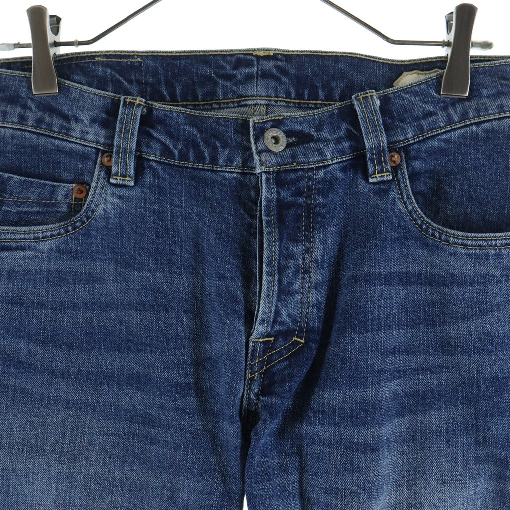 YCHAI(イカイ) 【干場別注】 PANATELA VINTAGE BLACK ボタンフライ ストレートデニムパンツ インディゴ YPUJF001