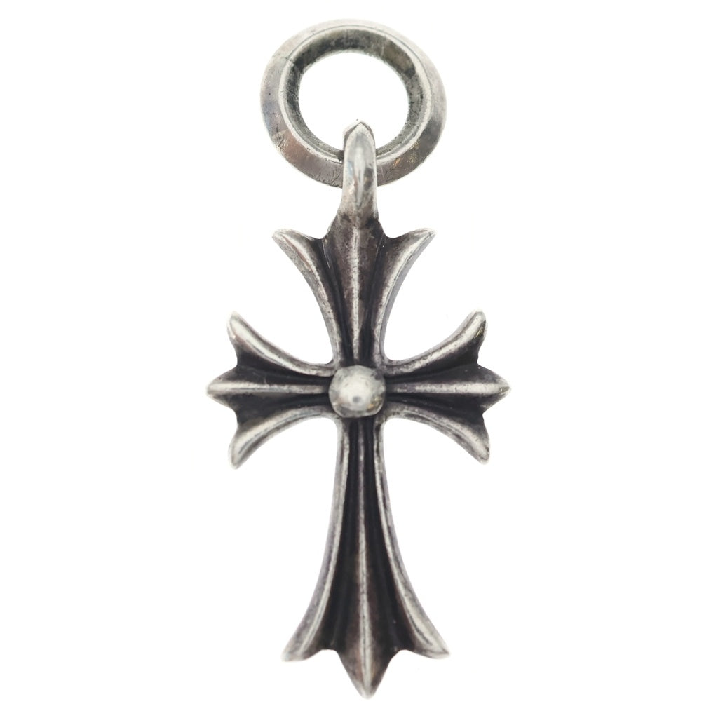 CHROME HEARTS(クロムハーツ) TINY CH CROSS タイニーCHクロス チャーム ネックレストップ シルバー BCA382