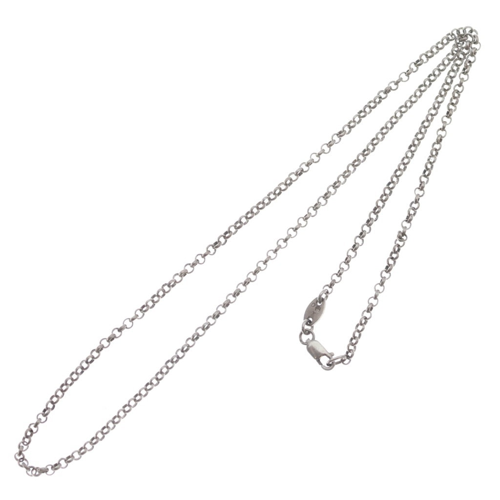 CHROME HEARTS(クロムハーツ) NECKCHAIN R18 ロールチェーンネックレス 18inch シルバー BCA083