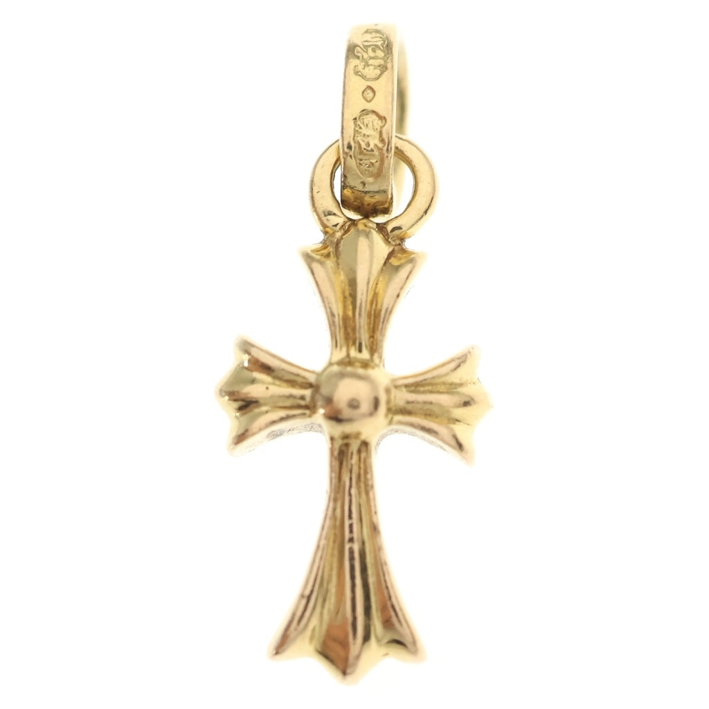 CHROME HEARTS(クロムハーツ) 22K CRS BBYFAT ベイビーファットクロス ペンダントトップ ゴールドBCA037