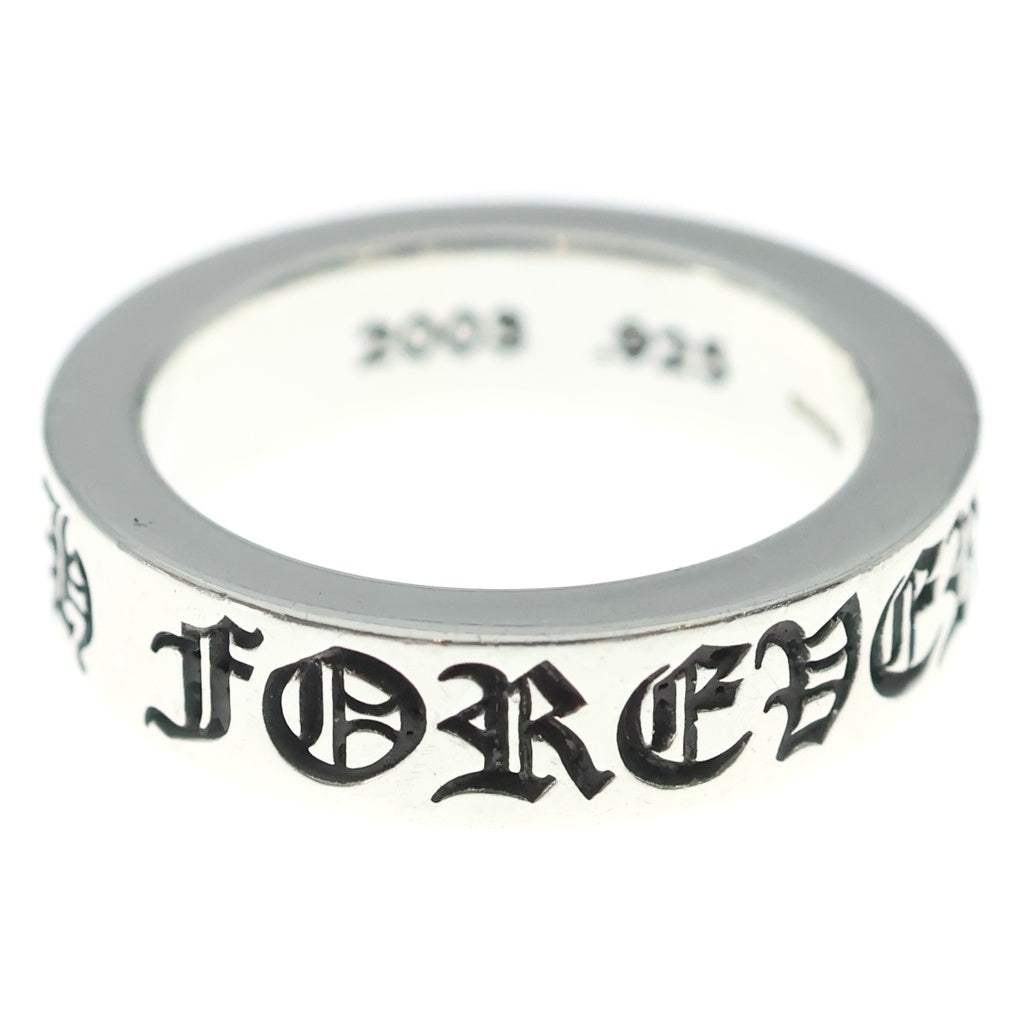 CHROME HEARTS(クロムハーツ) 6mm SPACER FOREVER 6mmスペーサーリング フォーエバーシルバー BCA337