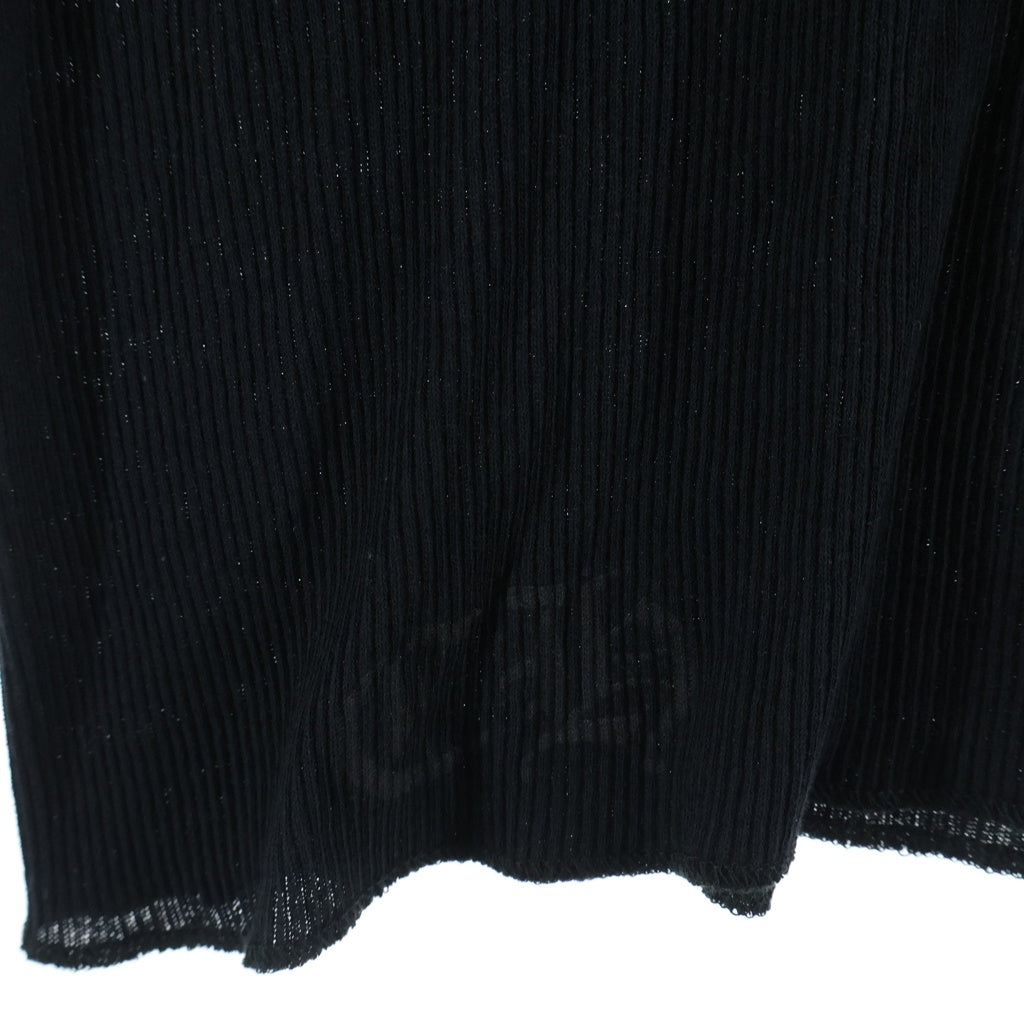 CHROME HEARTS(クロムハーツ) Back CH Cross バック CH クロス プリント タンクトップ カットソー ブラック