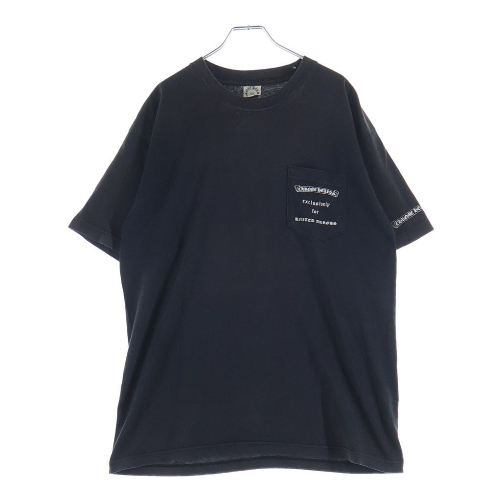 CHROME HEARTS(クロムハーツ) OLD×UNITED ARROWS ユナイテッドアローズ ダガー クルーネック 半袖Tシャツ カットソー ブラック