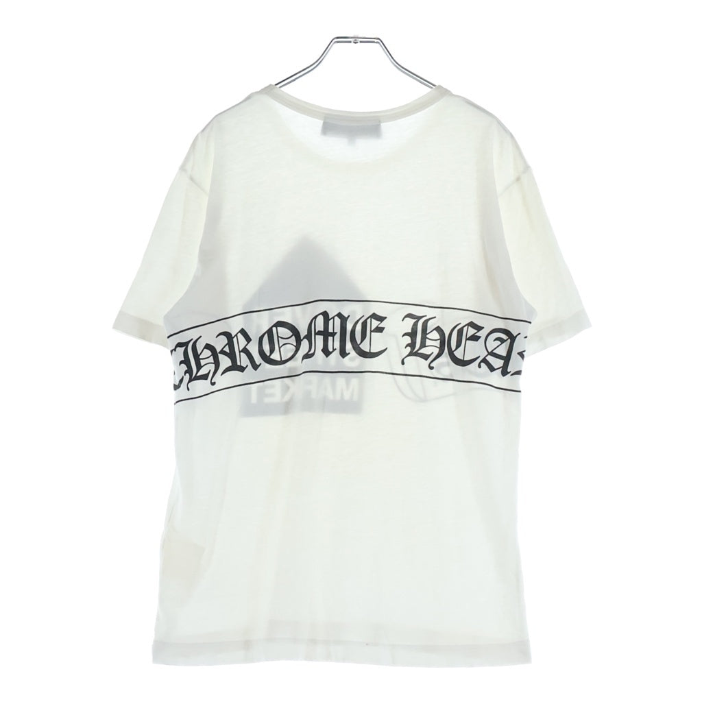 CHROME HEARTS(クロムハーツ) ×COMME des GARCONS DOVER STREET MARKET コムデギャルソン ドーバーストレートマーケット 半袖Tシャツ カットソー ホワイト