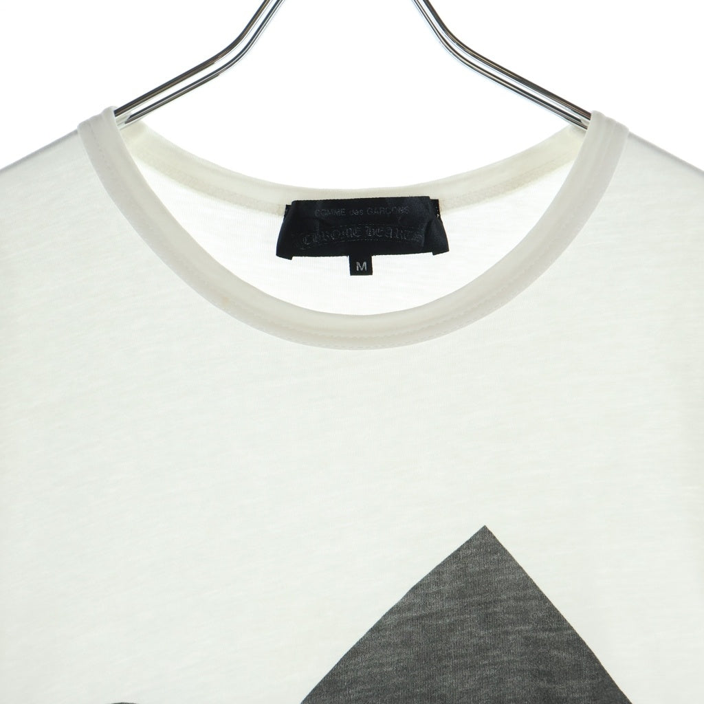 CHROME HEARTS(クロムハーツ) ×COMME des GARCONS DOVER STREET MARKET コムデギャルソン ドーバーストレートマーケット 半袖Tシャツ カットソー ホワイト