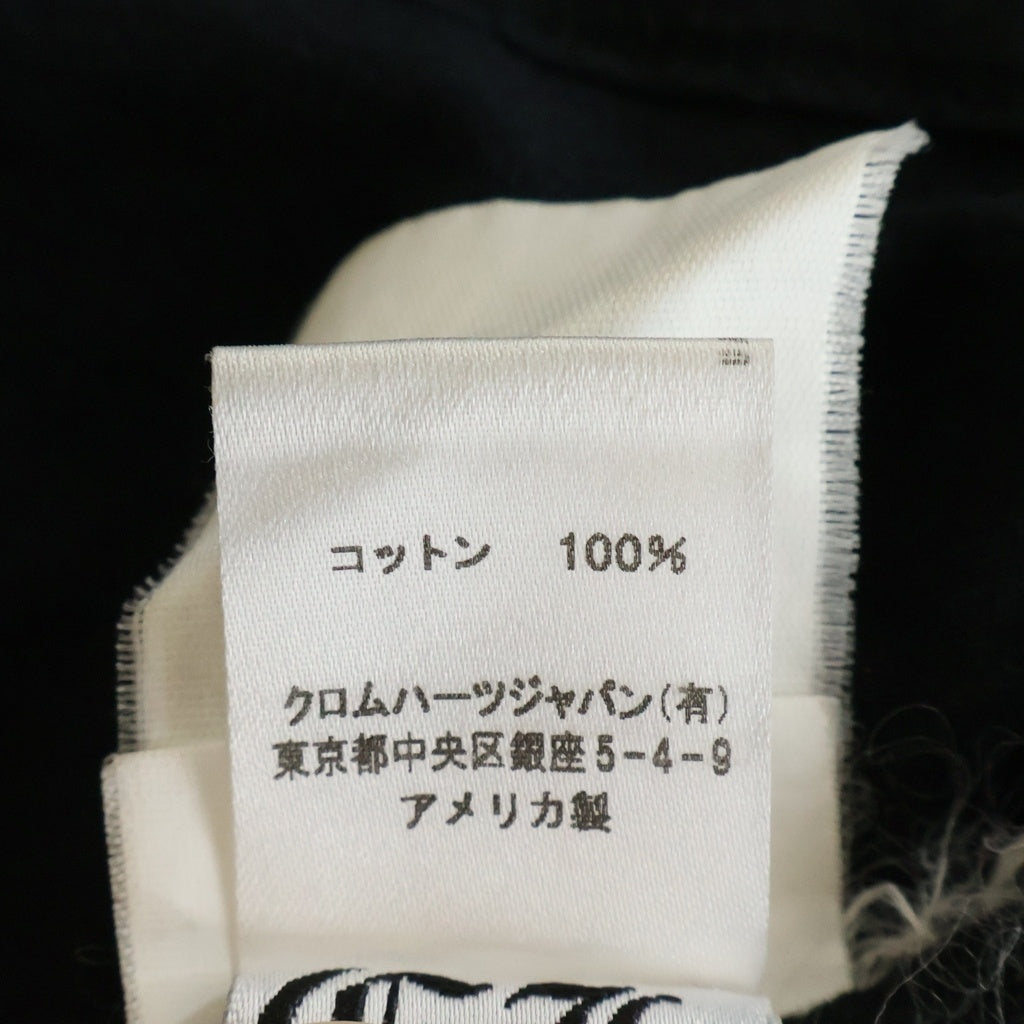 CHROME HEARTS(クロムハーツ) FOTI COLL Horseshoe Print Tee フォティ ホースシュー 半袖Tシャツ カットソー ブラック