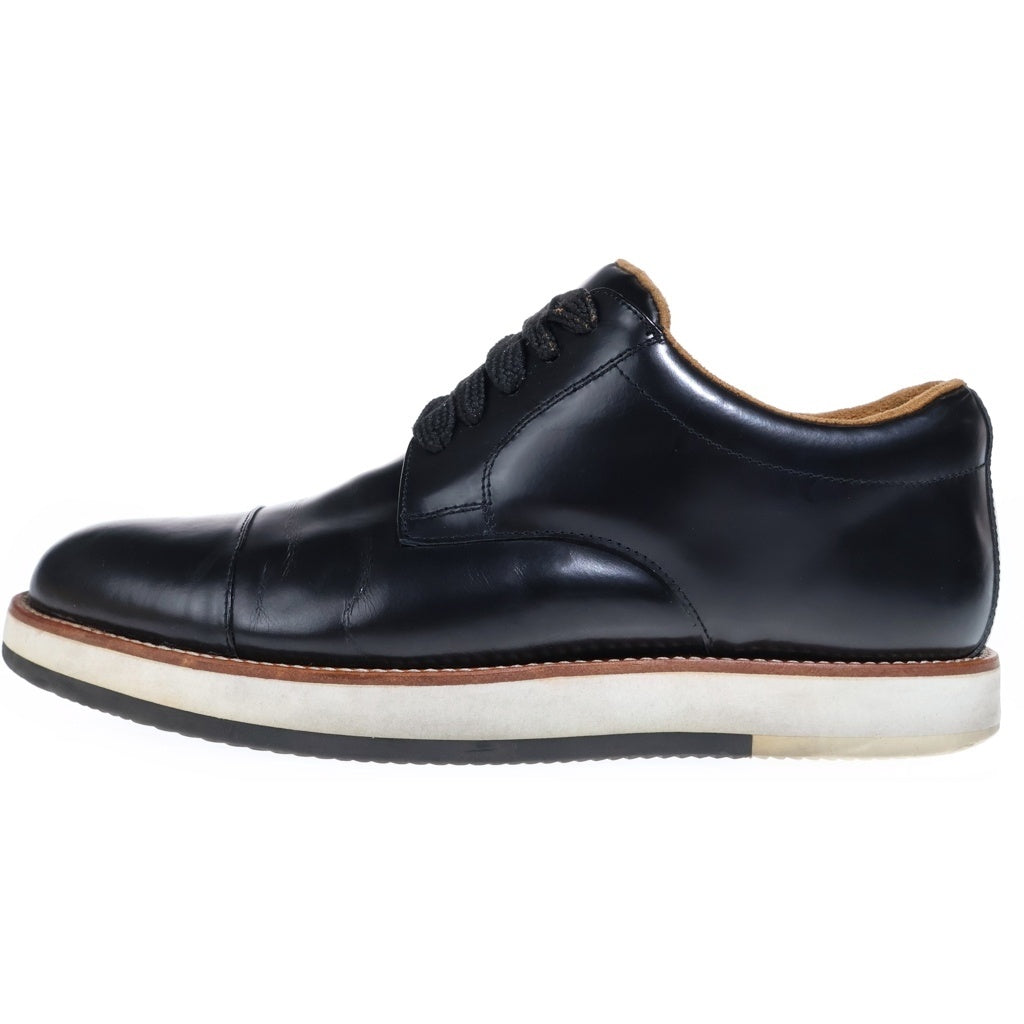 GANRYU(ガンリュウ) Dress Shoes ドレスシューズ ローカット レザー 革靴 ブラック EI-K101-051
