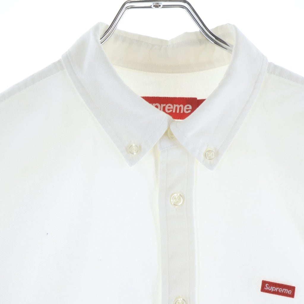 SUPREME(シュプリーム) 26SS Small Box Shirt スモールボックスロゴ 長袖シャツ ホワイト