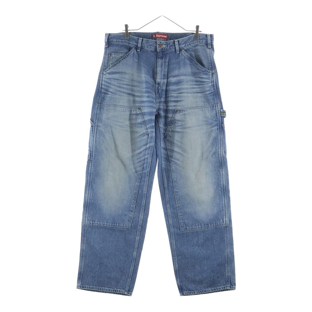 SUPREME(シュプリーム) 26SS Worn Double Knee Denim Painter Jean ウォーン ダブルニー デニムペインターパンツ ジーンズ インディゴ