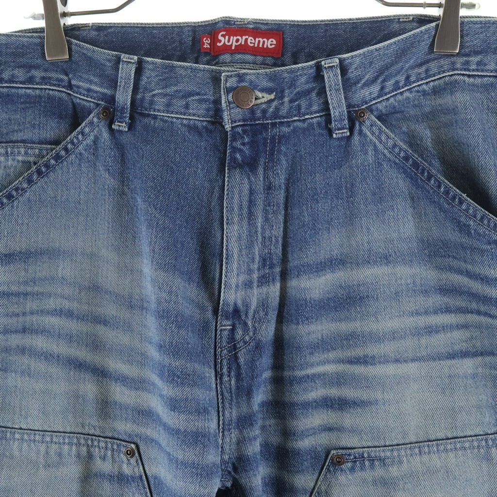 SUPREME(シュプリーム) 26SS Worn Double Knee Denim Painter Jean ウォーン ダブルニー デニムペインターパンツ ジーンズ インディゴ