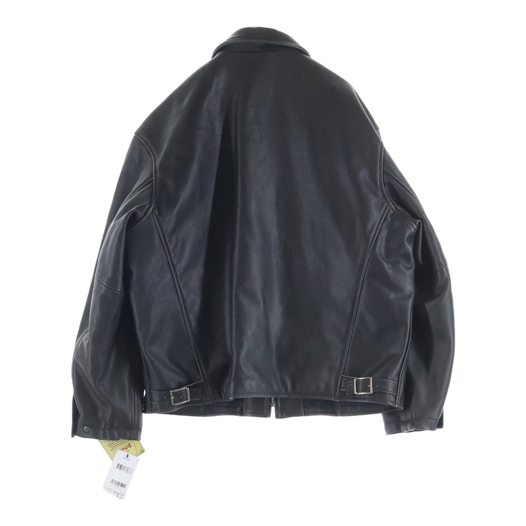 SUPREME(シュプリーム) 25AW Schott Leather Racer Jacket ショット レザーレーサージャケット ブラック