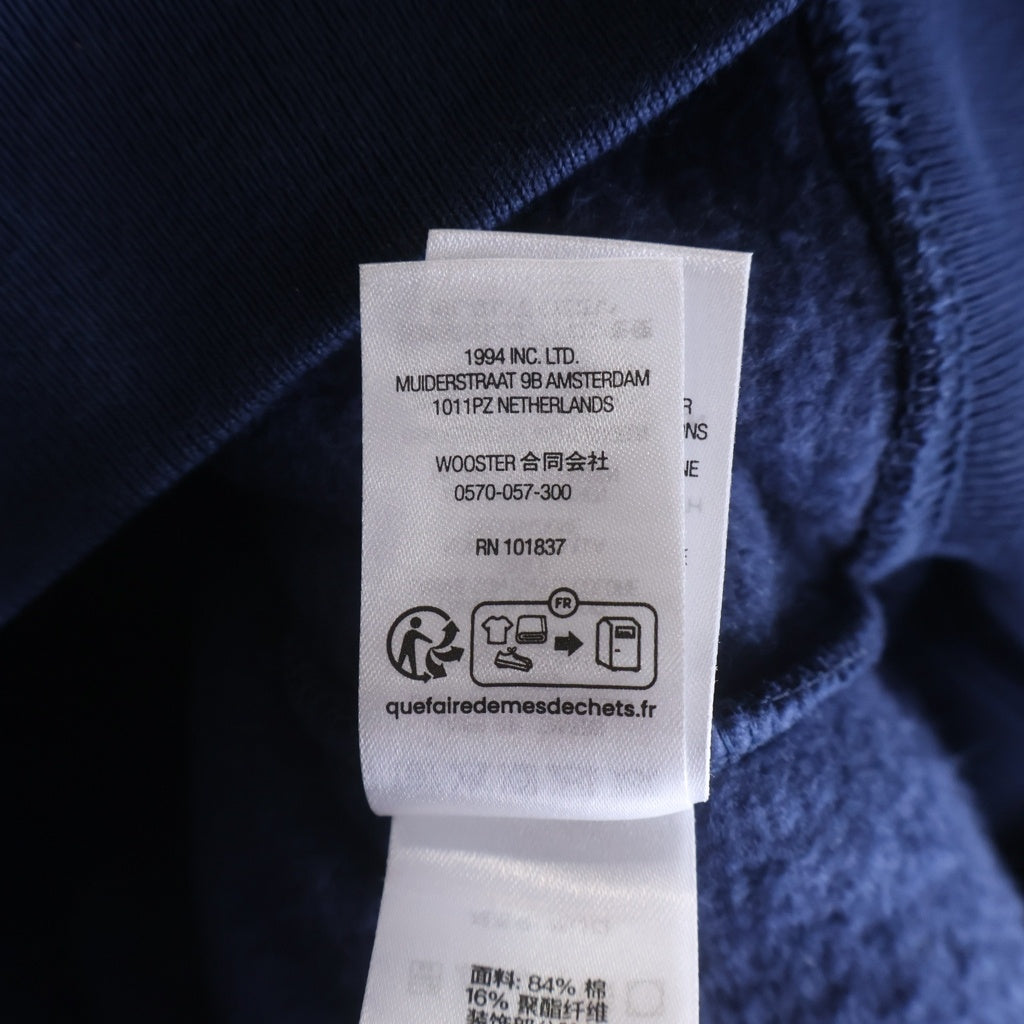 SUPREME(シュプリーム) 22AW Shop Small Box Crewneck (Tokyo) 東京限定 スモールボックスロゴ クルーネックスウェットトレーナー ネイビー