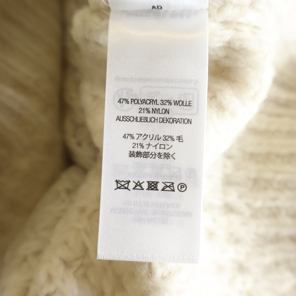 SUPREME(シュプリーム) 25AW Small Box Waffle Sweater スモールボックスロゴ クルーネックワッフルニットセーター ナチュラル アイボリー