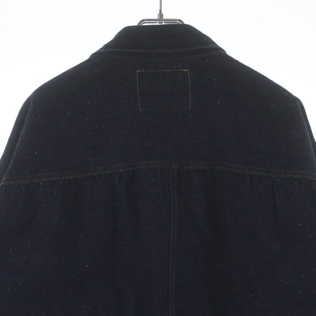 READY MADE(レディメイド) 23AW DENIM JACKET ヴィンテージ加工 デニムジャケット Gジャン インディゴ RE-CO-BL-00-00-241