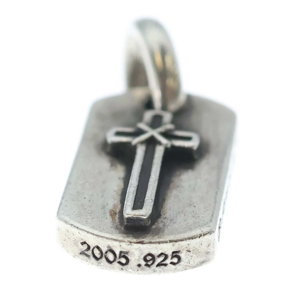 CHROME HEARTS(クロムハーツ) DT TNY MAPPLE THORPE タイニードッグタグ メイプルソープ ペンダントトップ シルバー BCA254