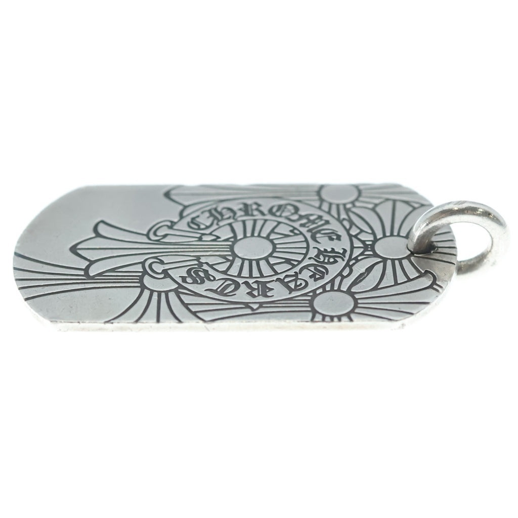 CHROME HEARTS(クロムハーツ) D TAG LRG GOD BLESS ゴッドブレス ラージドッグタグ ペンダントトップ シルバー