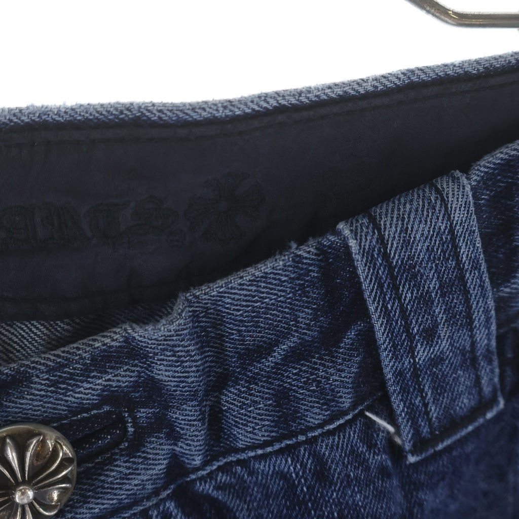CHROME HEARTS(クロムハーツ) DENIM CARPENTER カーペンター ボタンフライ デニムパンツ インディゴ