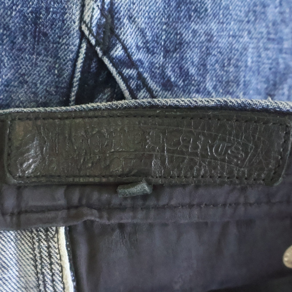 CHROME HEARTS(クロムハーツ) DENIM CARPENTER カーペンター ボタンフライ デニムパンツ インディゴ