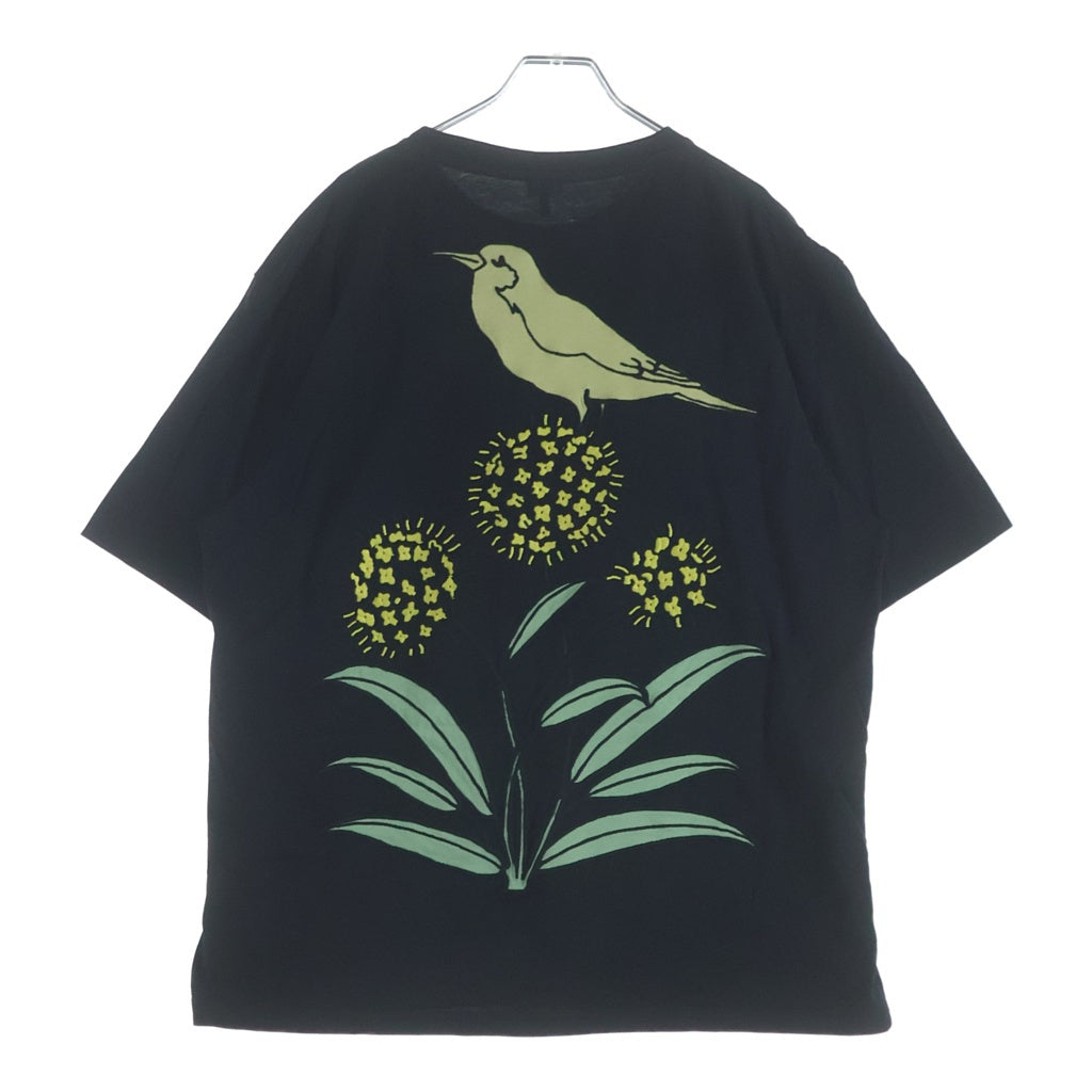LOEWE(ロエベ) Anagram T-Shirt アナグラムロゴ刺繍 半袖Tシャツ ブラック H800Y22X11