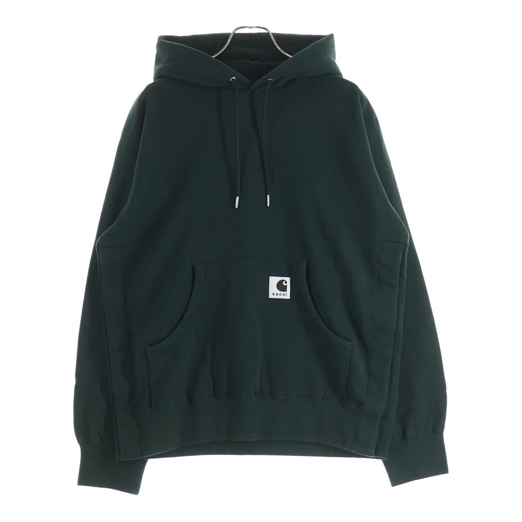 Sacai(サカイ) Carhartt WIP Cotton Jersey Hoodie 25-00993S ×カーハート プルオーバーパーカー フーディー カーキ