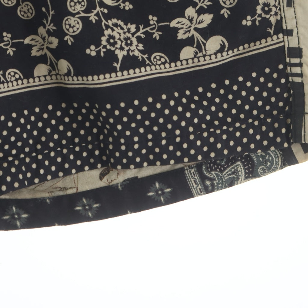 VISVIM(ヴィスヴィム) BANDANA SHORTS 0219905008007 バンダナ ショーツ ハーフパンツ ネイビー
