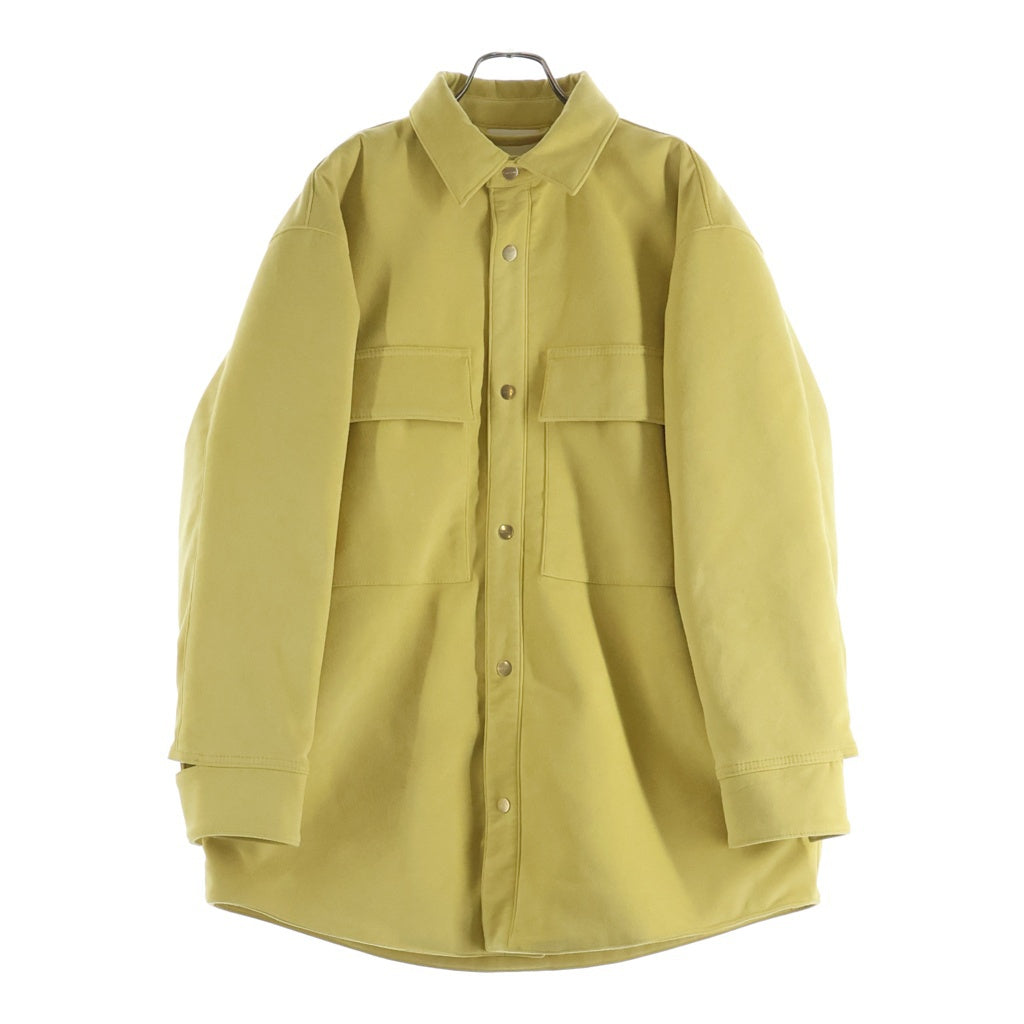 FEAR OF GOD(フィアオブゴッド) SIXTH COLLECTION ULTRASUEDE SHIRT JACKET フェイクスエードキルティングジャケット イエロー