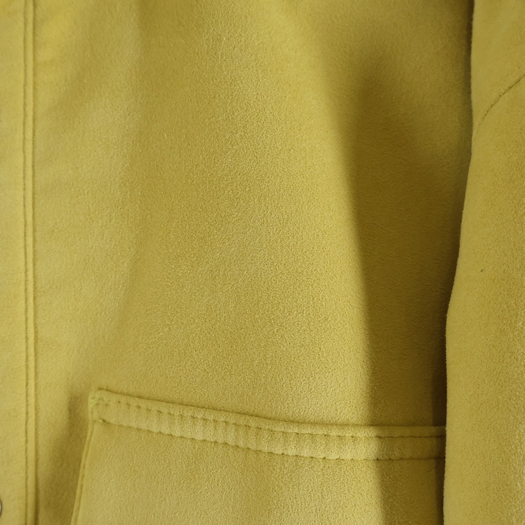 FEAR OF GOD(フィアオブゴッド) SIXTH COLLECTION ULTRASUEDE SHIRT JACKET フェイクスエードキルティングジャケット イエロー