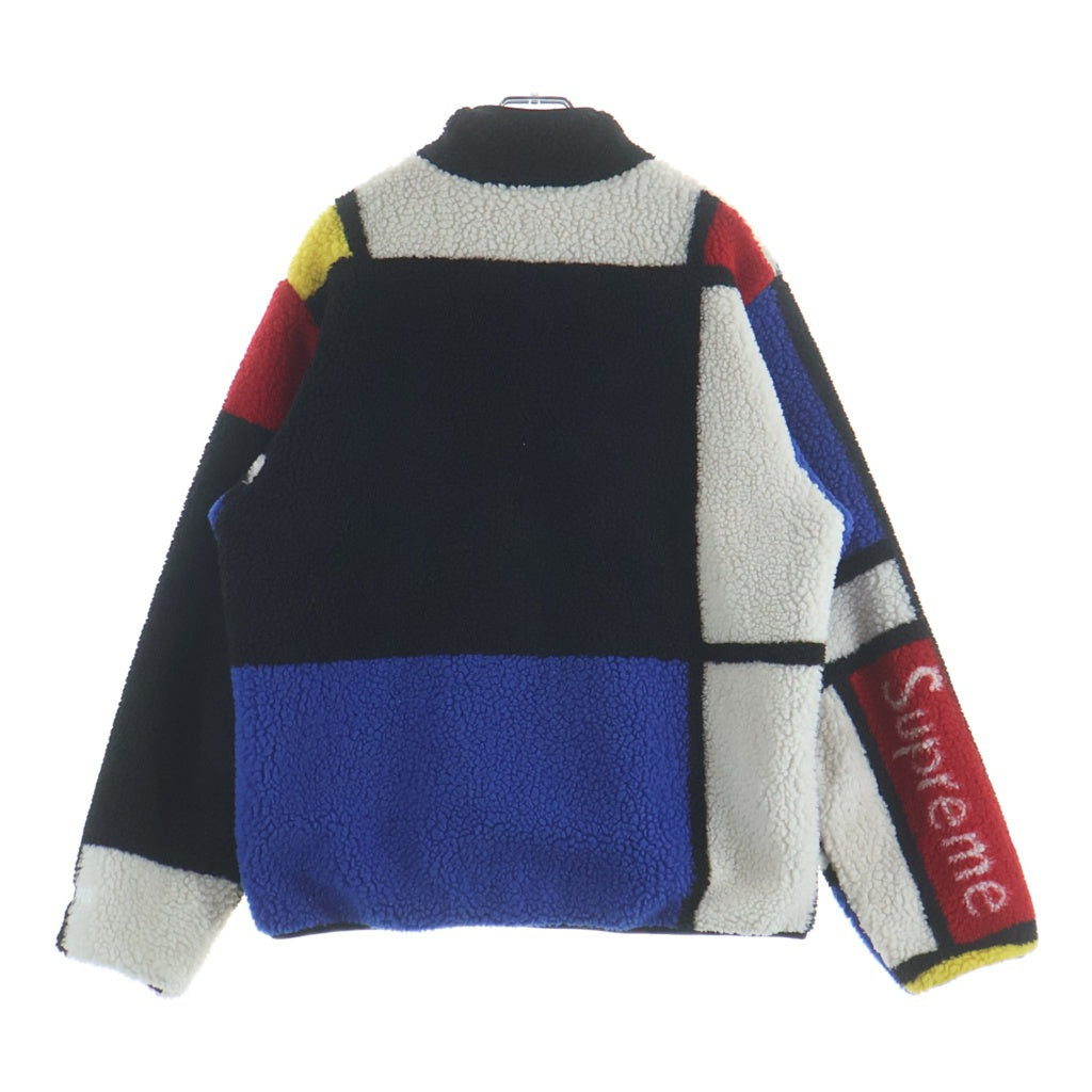 SUPREME(シュプリーム) 20AW Reversible Colorblocked Fleece Jacket リバーシブルカラーブロックフリースジャケット マルチカラー