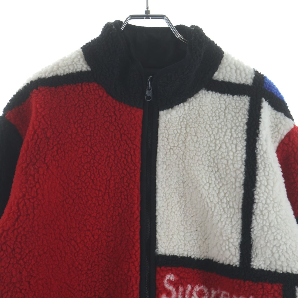 SUPREME(シュプリーム) 20AW Reversible Colorblocked Fleece Jacket リバーシブルカラーブロックフリースジャケット マルチカラー