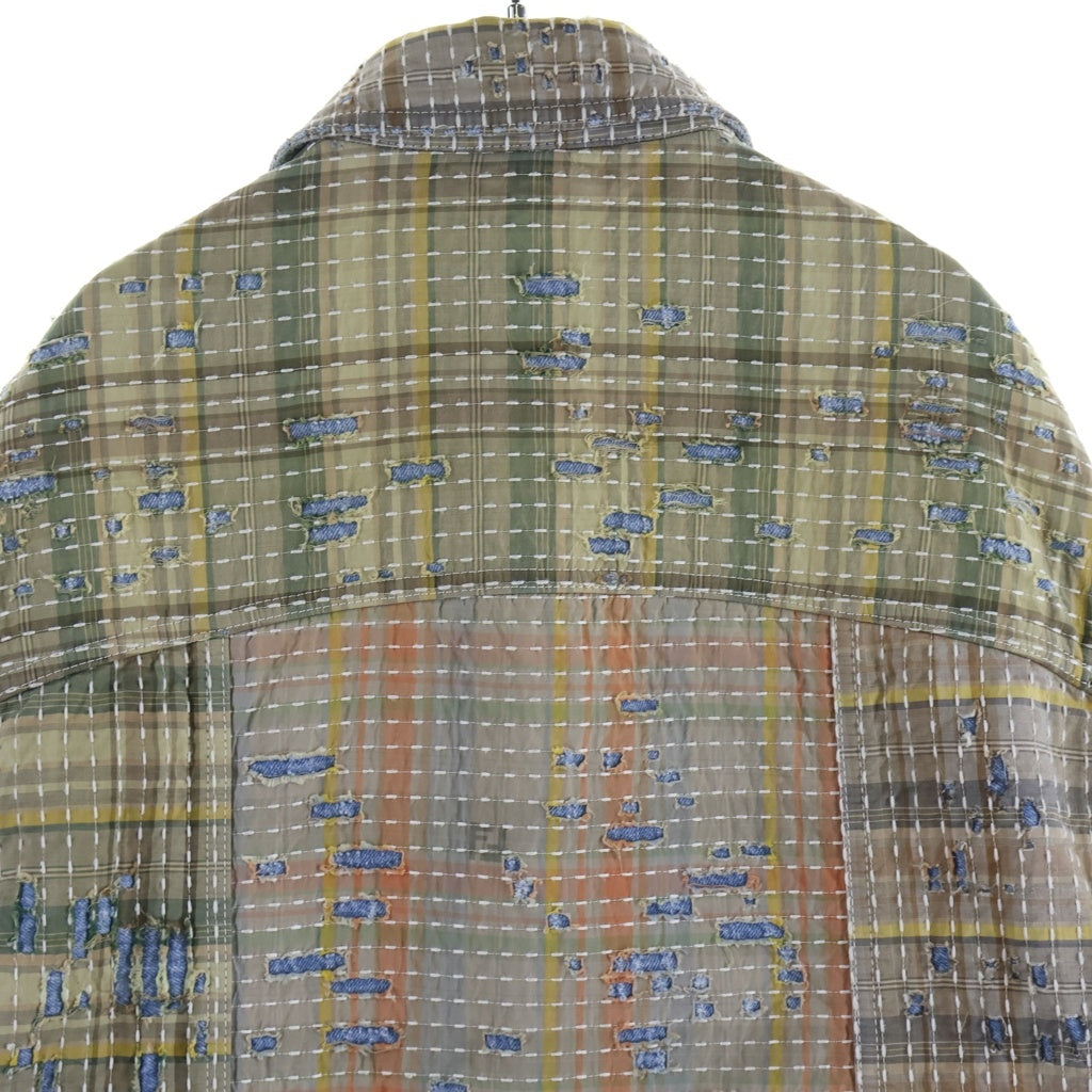 FENDI(フェンディ) PATCHWAORK JACKET FW1374 AUA9 パッチワーク デニムジャケット マルチカラー
