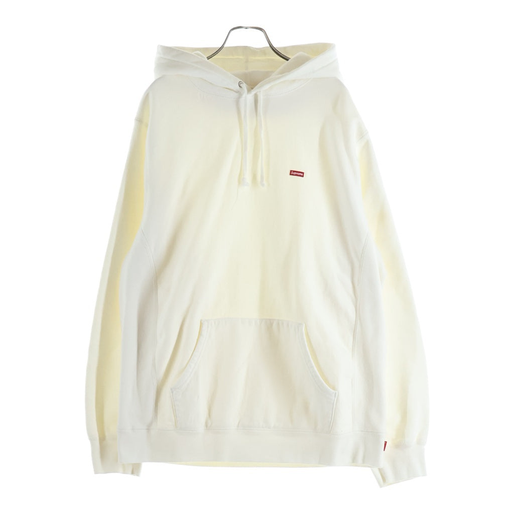 SUPREME(シュプリーム) SMALL BOX LOGO HOODED SWEATSHIRT スモールボックスロゴ プルオーバーパーカー フーディー ホワイト