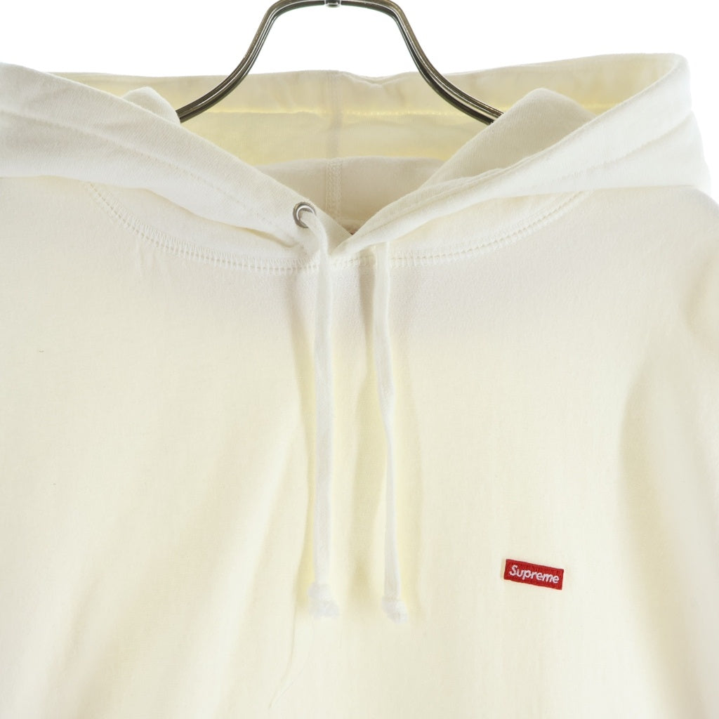 SUPREME(シュプリーム) SMALL BOX LOGO HOODED SWEATSHIRT スモールボックスロゴ プルオーバーパーカー フーディー ホワイト