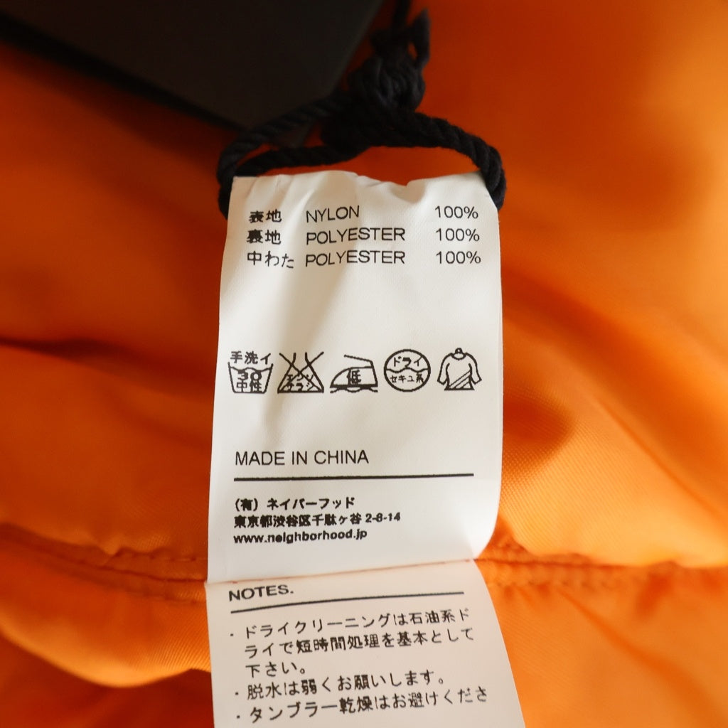 NEIGHBORHOOD(ネイバーフッド) 16AW 162SZHN-JKM01S カンフー チャイナボンバージャケット ブラック