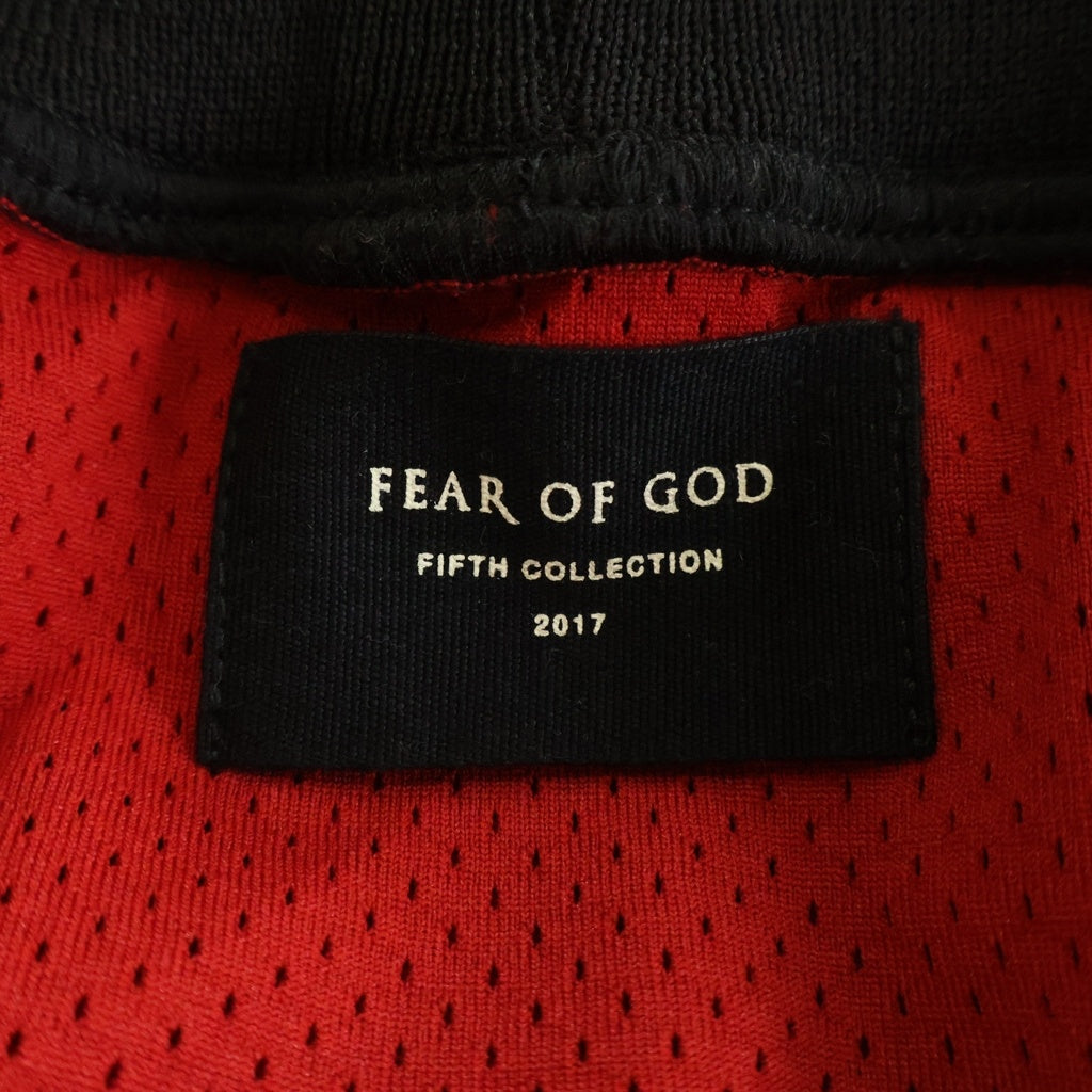 FEAR OF GOD(フィアオブゴッド) FIFTH COLLECTION MESH SHORTS MU1H9 メッシュ ハーフパンツ ショーツ レッド
