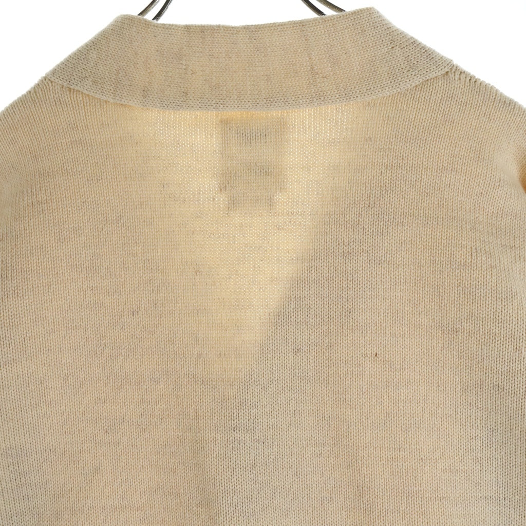 VISVIM(ヴィスヴィム) 21SS SELMER CARDIGAN 0121105012001 肉厚ニット長袖カーディガン ベージュ
