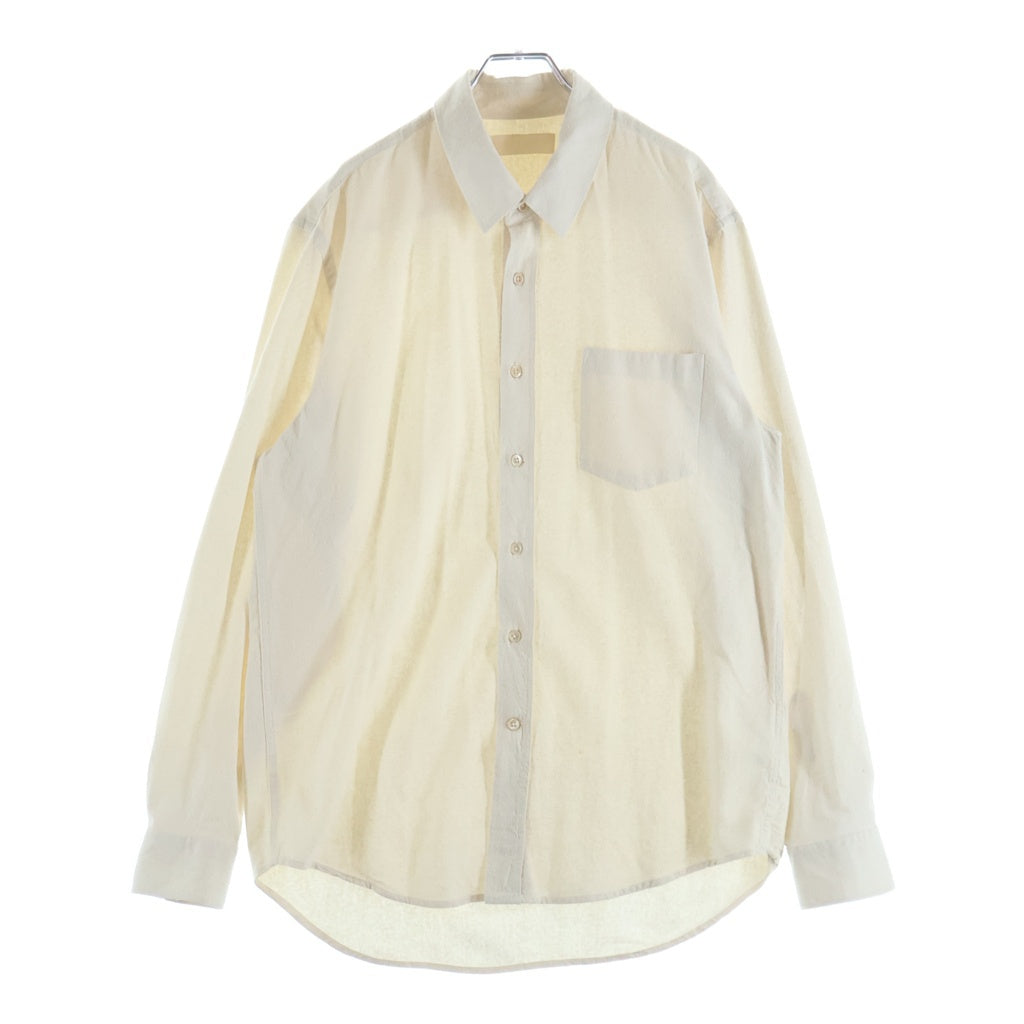 OUR LEGACY(アワーレガシー) CLASSIC SHIRT ボタン長袖クラシックシャツ アイボリー