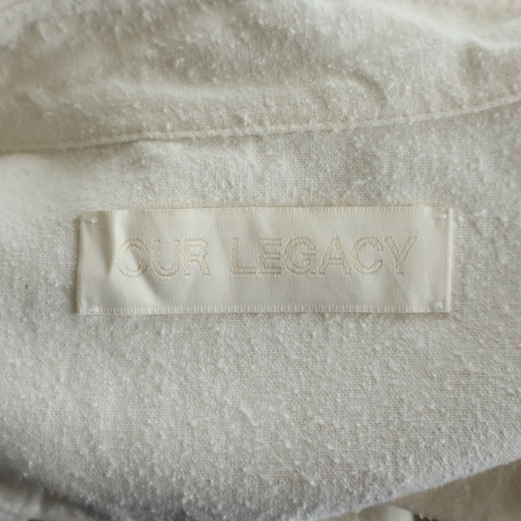OUR LEGACY(アワーレガシー) CLASSIC SHIRT ボタン長袖クラシックシャツ アイボリー