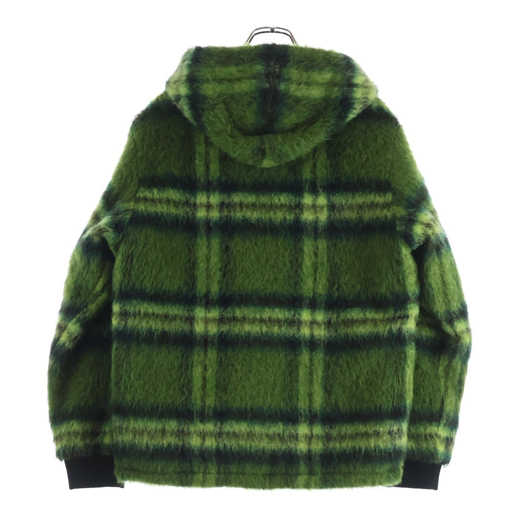 SUPREME(シュプリーム) 16AW MOHAIR HOODED WORK JACKET モヘアフーデッド ワークジャケット グリーン