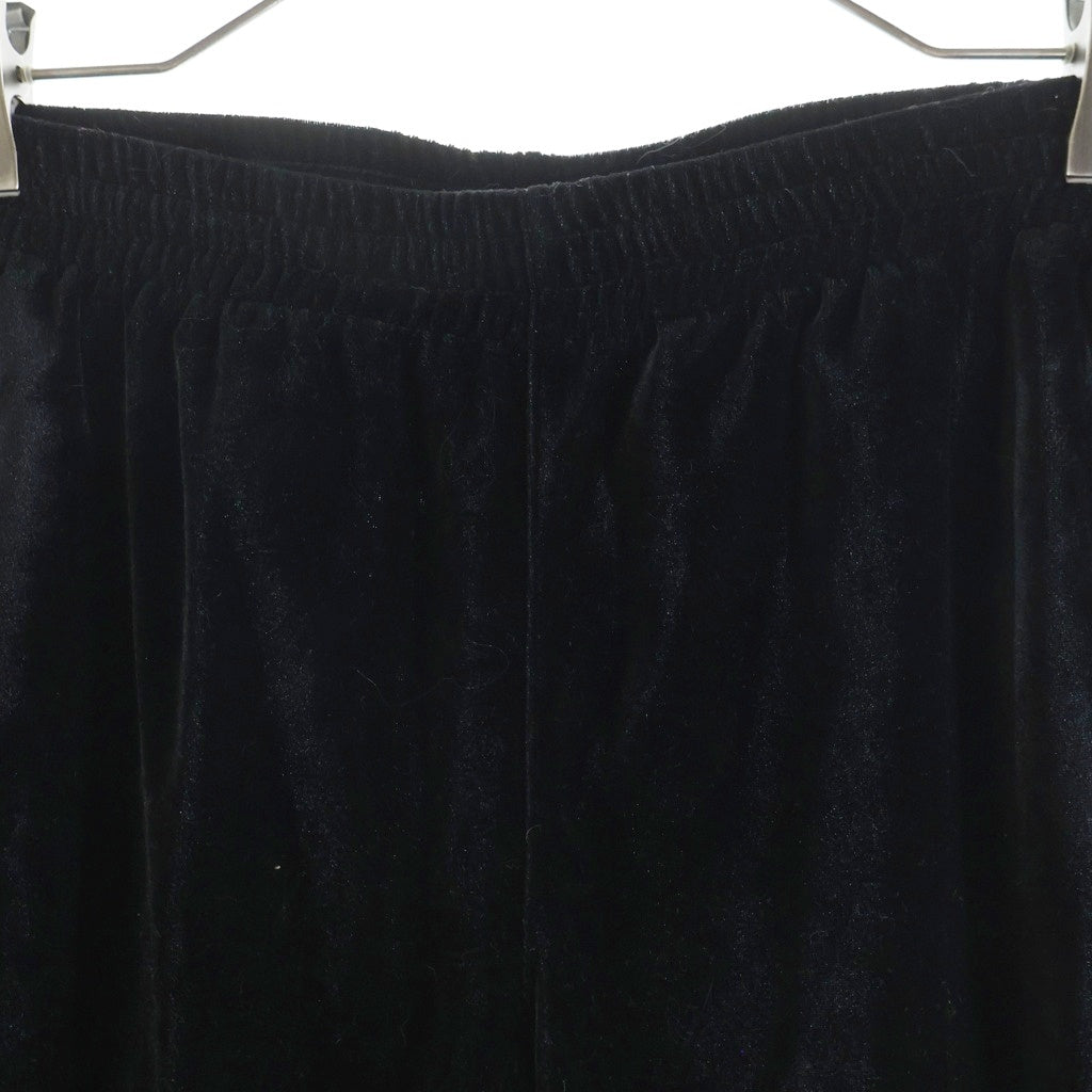 SUPREME(シュプリーム) SIDE LINE TRACK VELOUR PANTS サイドライン ベロアトラックパンツ ブラック