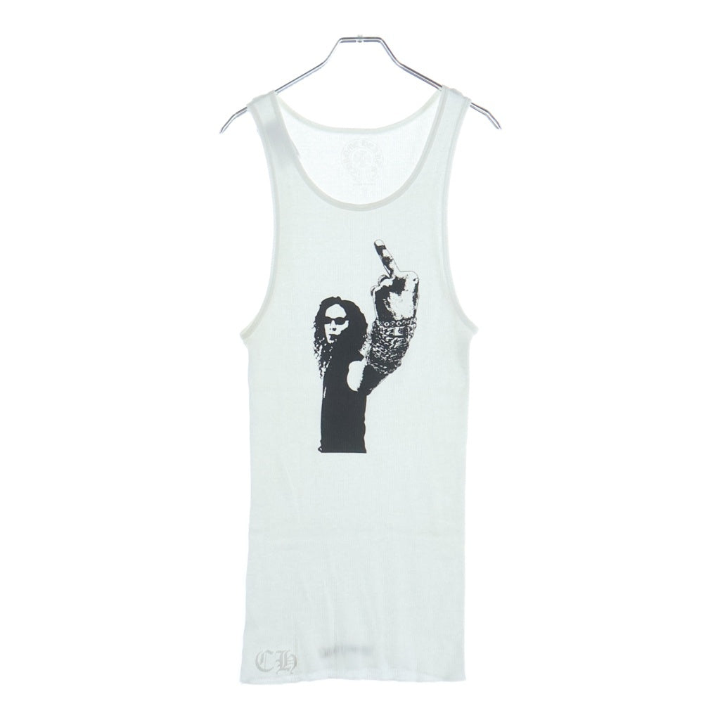 CHROME HEARTS(クロムハーツ) RIB TANK リチャードスターク タンクトップ ノースリーブシャツ ホワイト