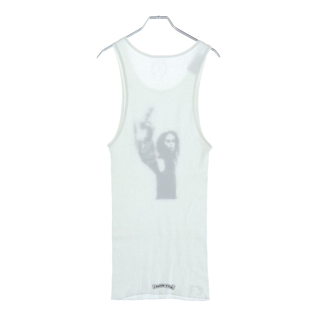 CHROME HEARTS(クロムハーツ) RIB TANK リチャードスターク タンクトップ ノースリーブシャツ ホワイト